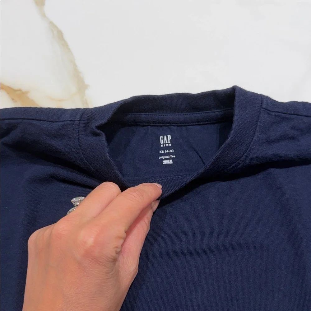 GAP Kids Dark Blue Short Sleeve Tee